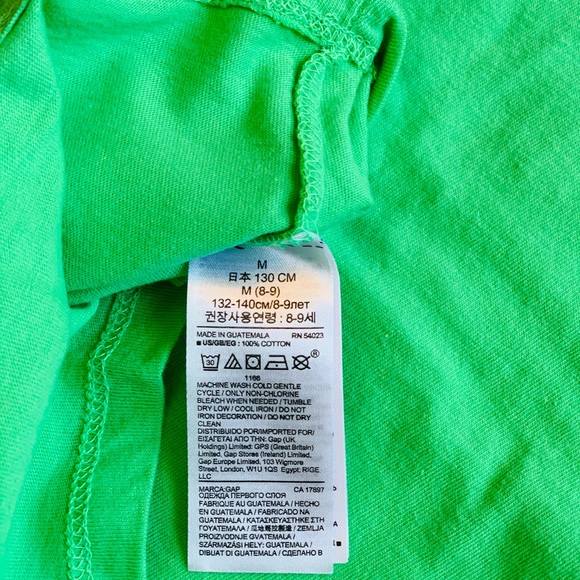 ⚡️2/$25⚡️NWT GAP Boys’ St. Patty’s Day Graphic Tee - Picture 4 of 5